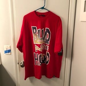 Men’s 2xl BLVD Red T-shirt NWT.